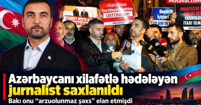 Azərbaycanı xilafətlə hədələyən jurnalist saxlanıldı – Bakı onu “arzuolunmaz şəxs” elan etmişdi