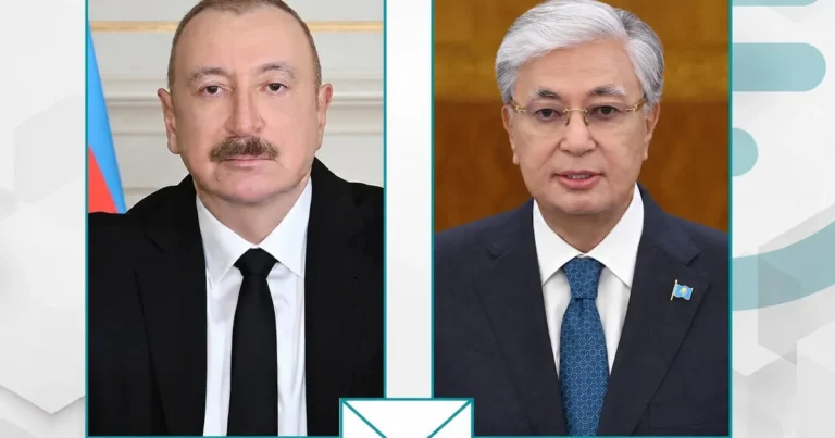 İlham Əliyev Kasım-Jomart Tokayevi təbrik edib
