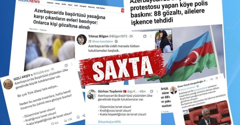 Media və Yayım Şurası Türkiyənin bəzi media resurslarında yayılan əsassız iddialara cavab verib